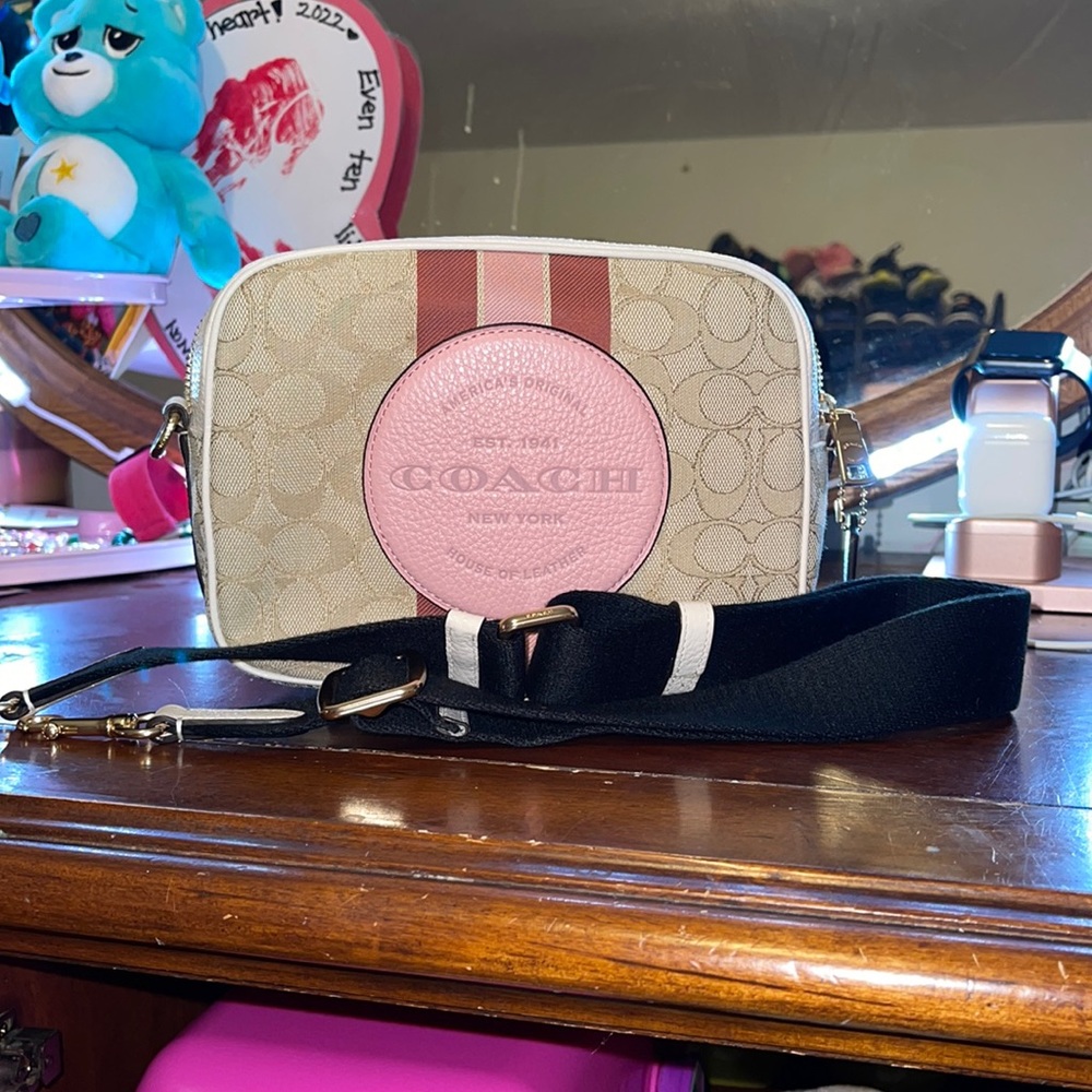 Coach Dempsey Camera Crossbody Bag